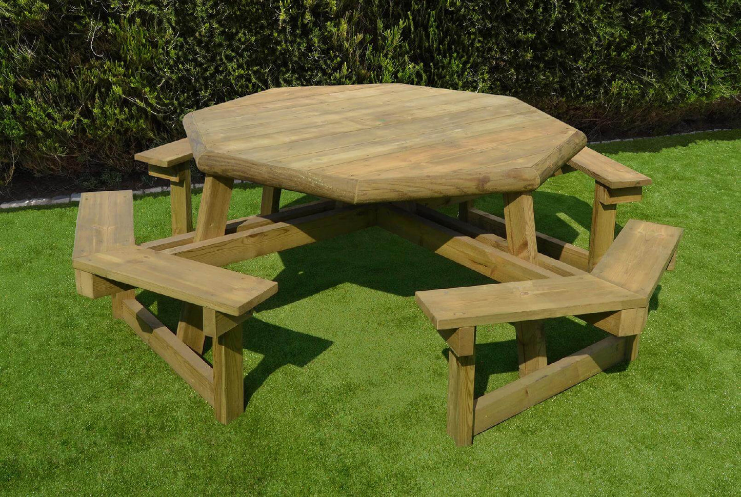 Mesa Octogonal C/ Bancos