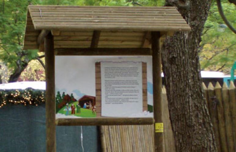 Informative Signboard / Rest Area