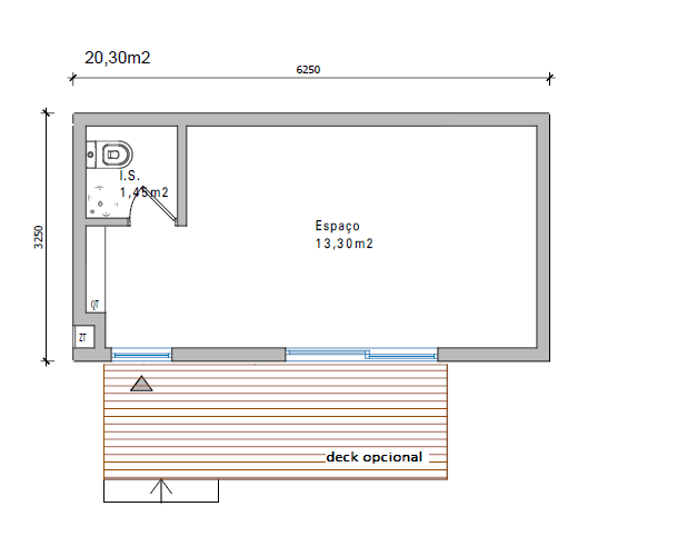 BlockHouse Stand Multiusos S