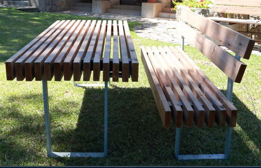 Bench With Back
