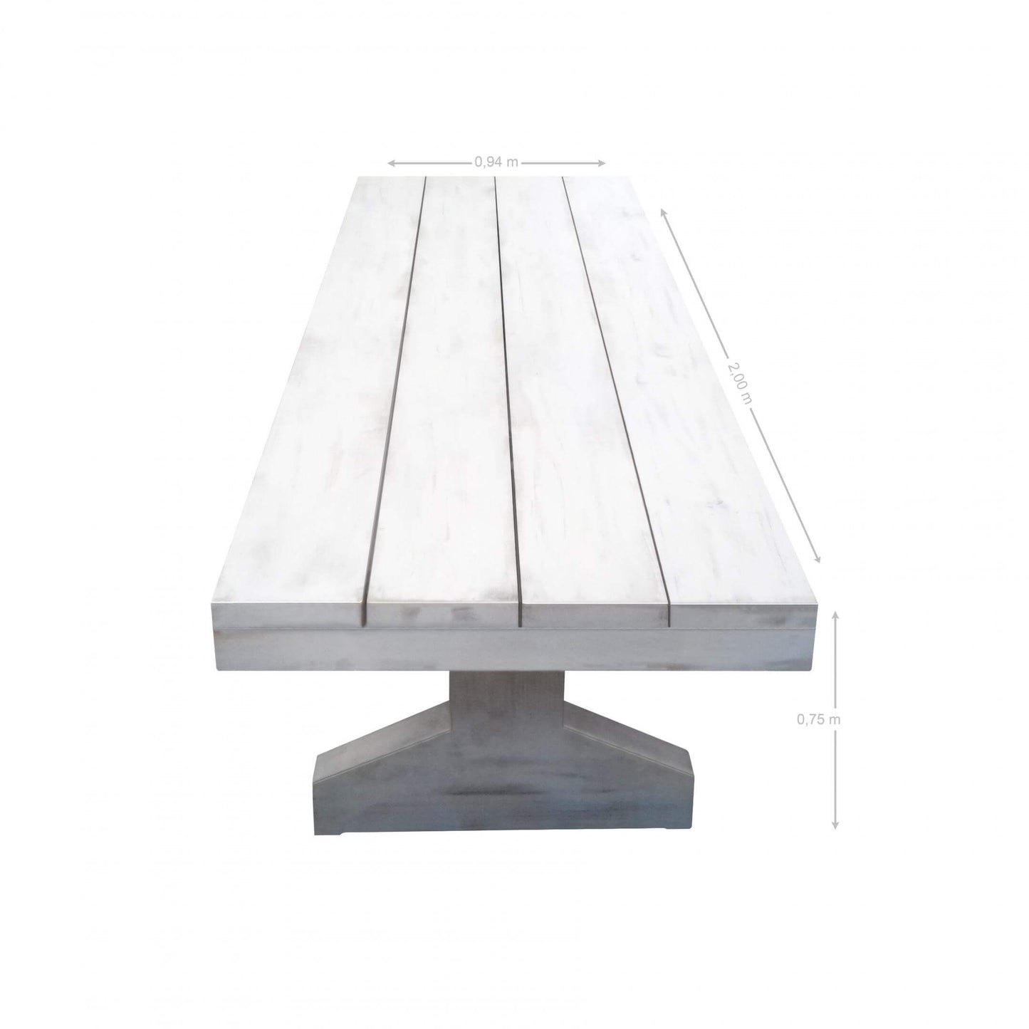 Mesa SudExpress 2,00 M (blanco)