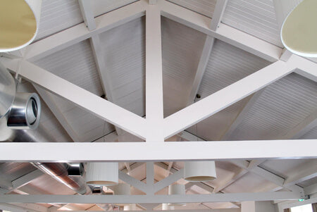 Structures and Coverings for Large Spaces in Wood