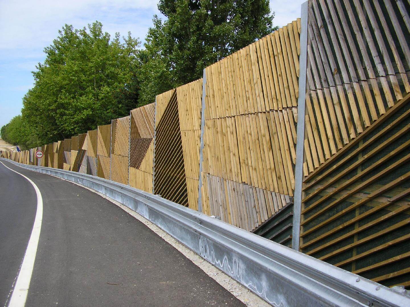 Acoustic Barriers 'Silent Wood'