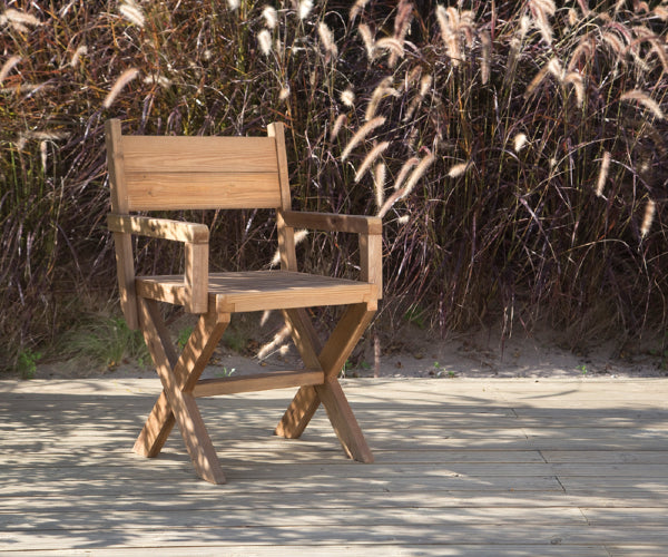 SudExpress Chair with arms (brown)