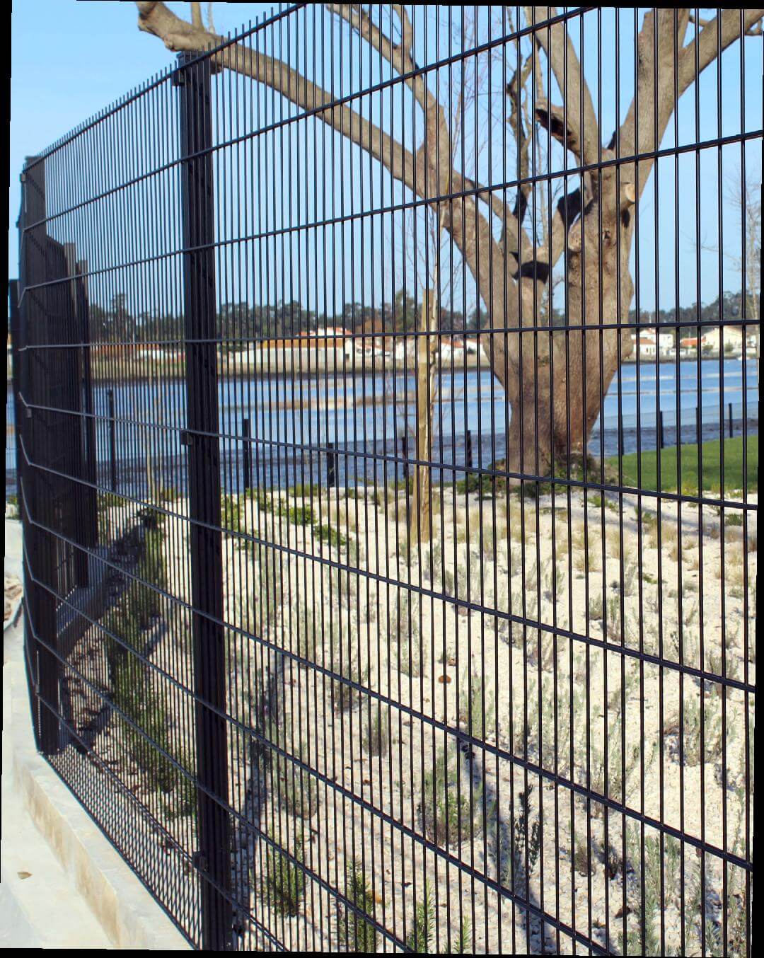 Clôture métallique - Fil double renforcé